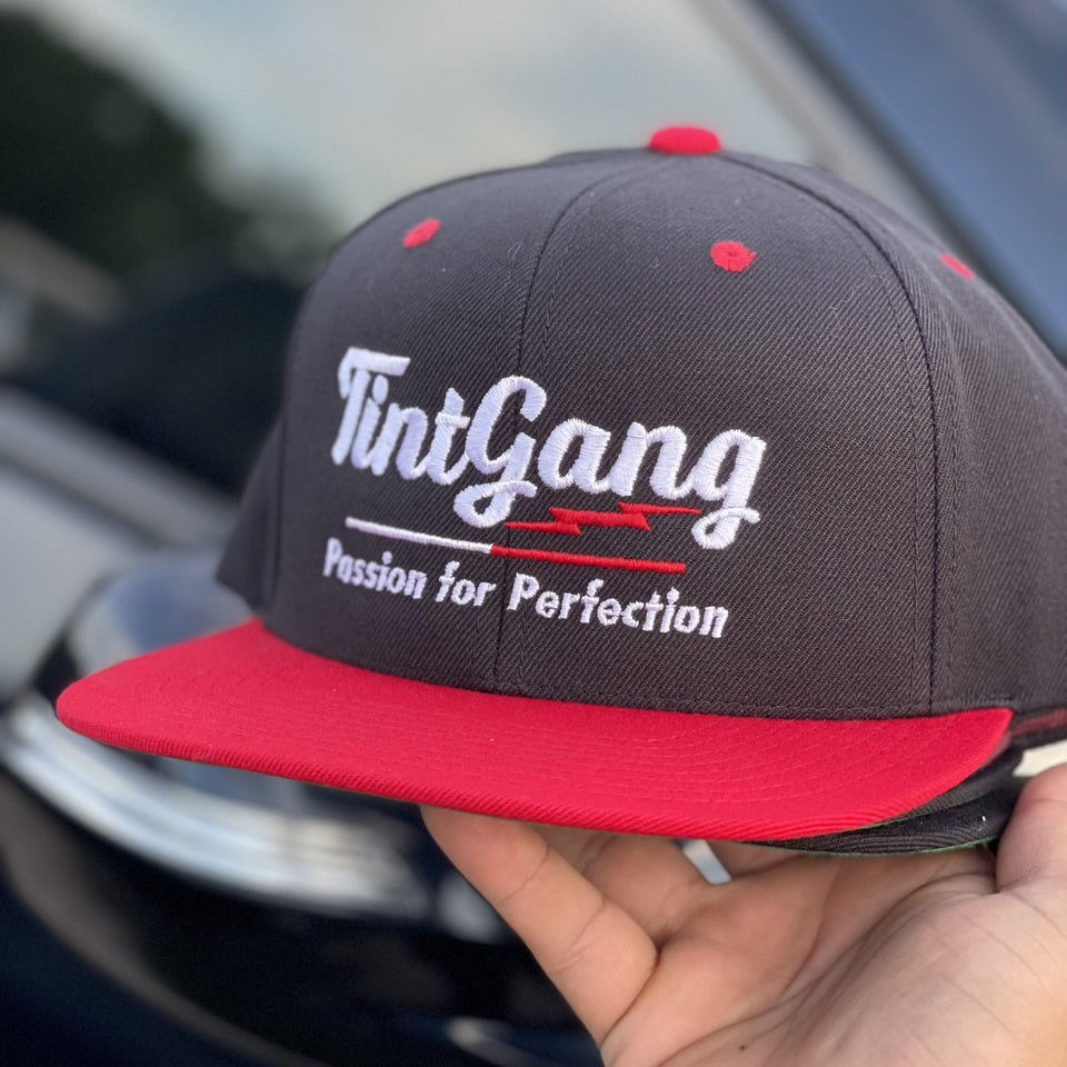 OG Tint Gang Fitted Snapback Red/Black