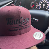 OG Tint Gang Fitted Snapback Maroon