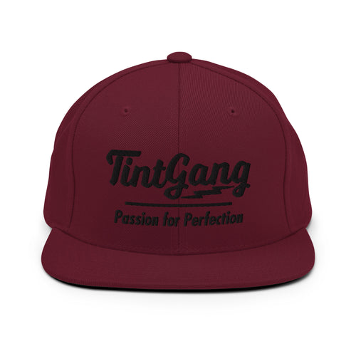 OG Tint Gang Fitted Snapback Maroon